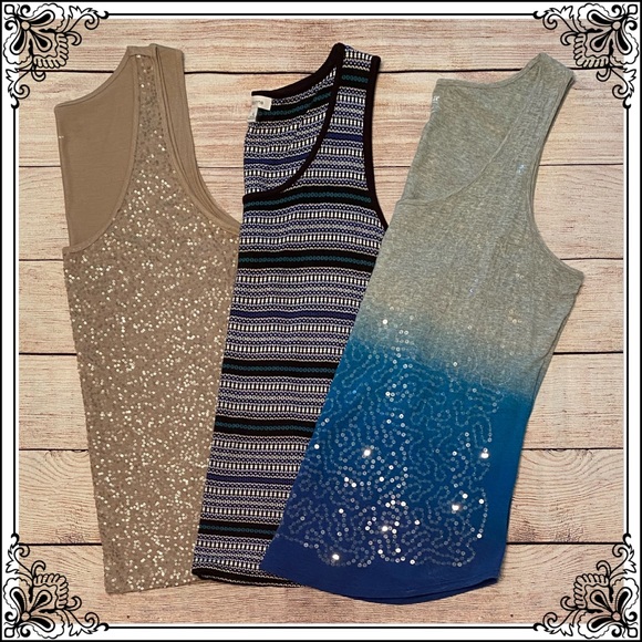 New York & Company Tops - NY&Co, a.n.a., & Liz Claiborne Set of 3 Tank Tops